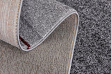 4' X 6' Gray Modern Geometric Area Rug - Homeroots