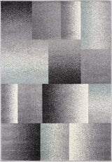 7' X 9' Gray Modern Geometric Area Rug - Homeroots - Flyclothing LLC