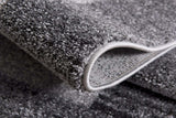 7' X 9' Gray Modern Bordered Area Rug - Homeroots - Flyclothing LLC