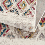 8' X 11' Cream Southwestern Area Rug - Homeroots - Flyclothing LLC