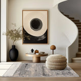 4' X 6' Gray Modern Abstract Area Rug - Homeroots - Flyclothing LLC