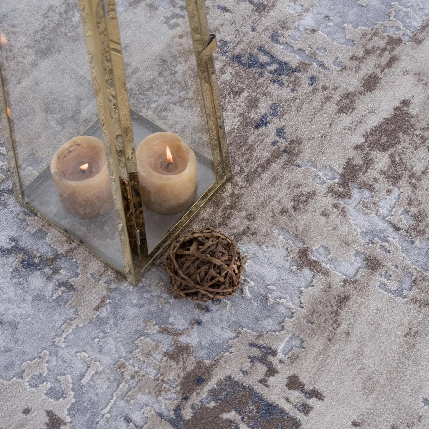 8' X 10' Beige Abstract Dhurrie Area Rug - Homeroots - Flyclothing LLC