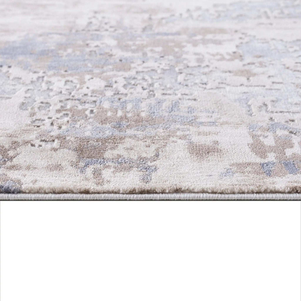 8' X 10' Beige Abstract Dhurrie Area Rug - Homeroots - Flyclothing LLC