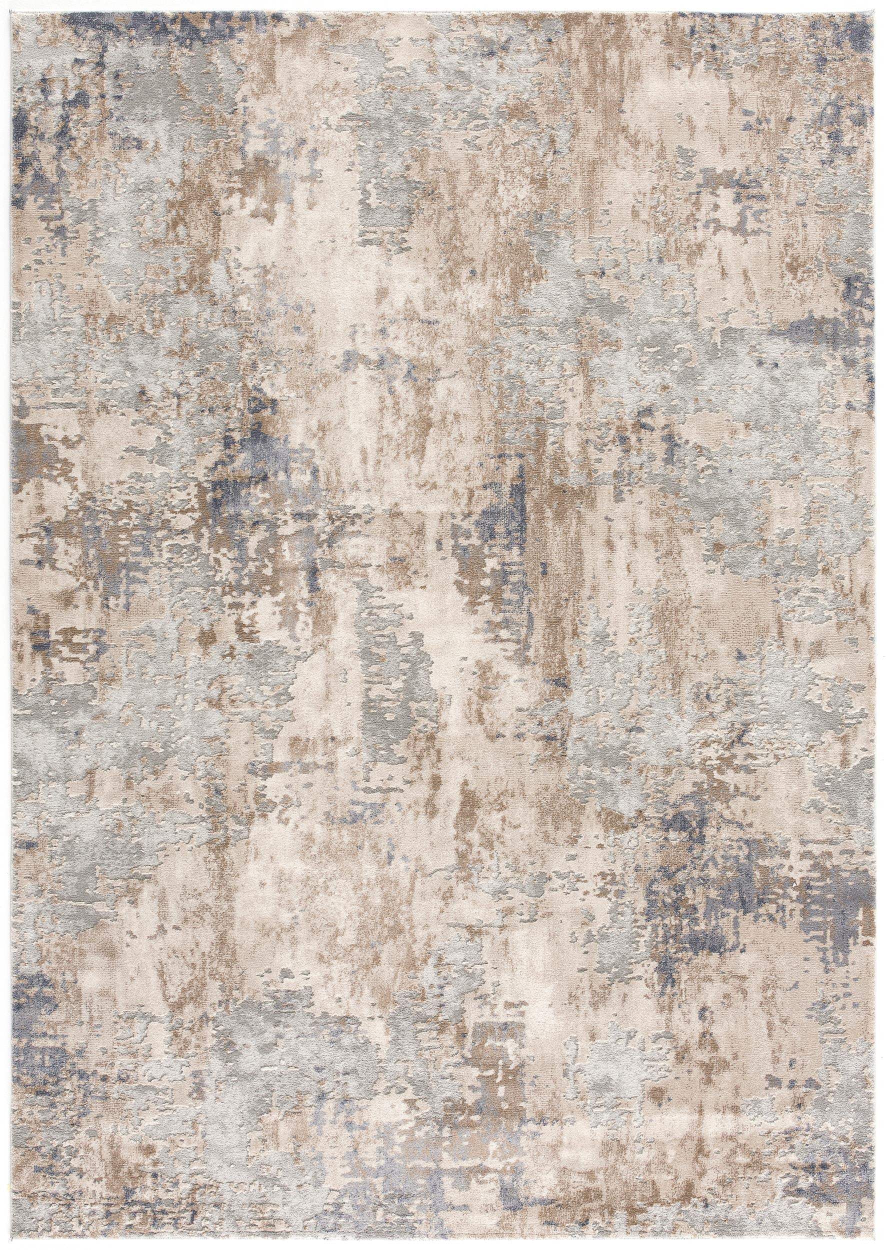 8' X 10' Beige Abstract Dhurrie Area Rug - Homeroots - Flyclothing LLC