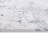 3' X 5' Blue And Ivory Abstract Strokes Area Rug - Homeroots - Flyclothing LLC