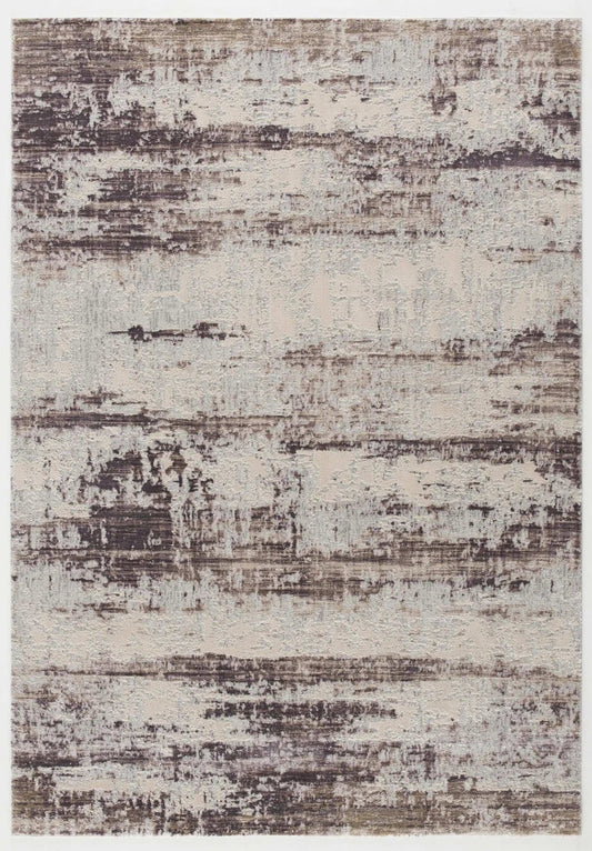 5' X 7' Violet Abstract Dhurrie Area Rug - Homeroots - Flyclothing LLC