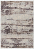 5' X 7' Violet Abstract Dhurrie Area Rug - Homeroots
