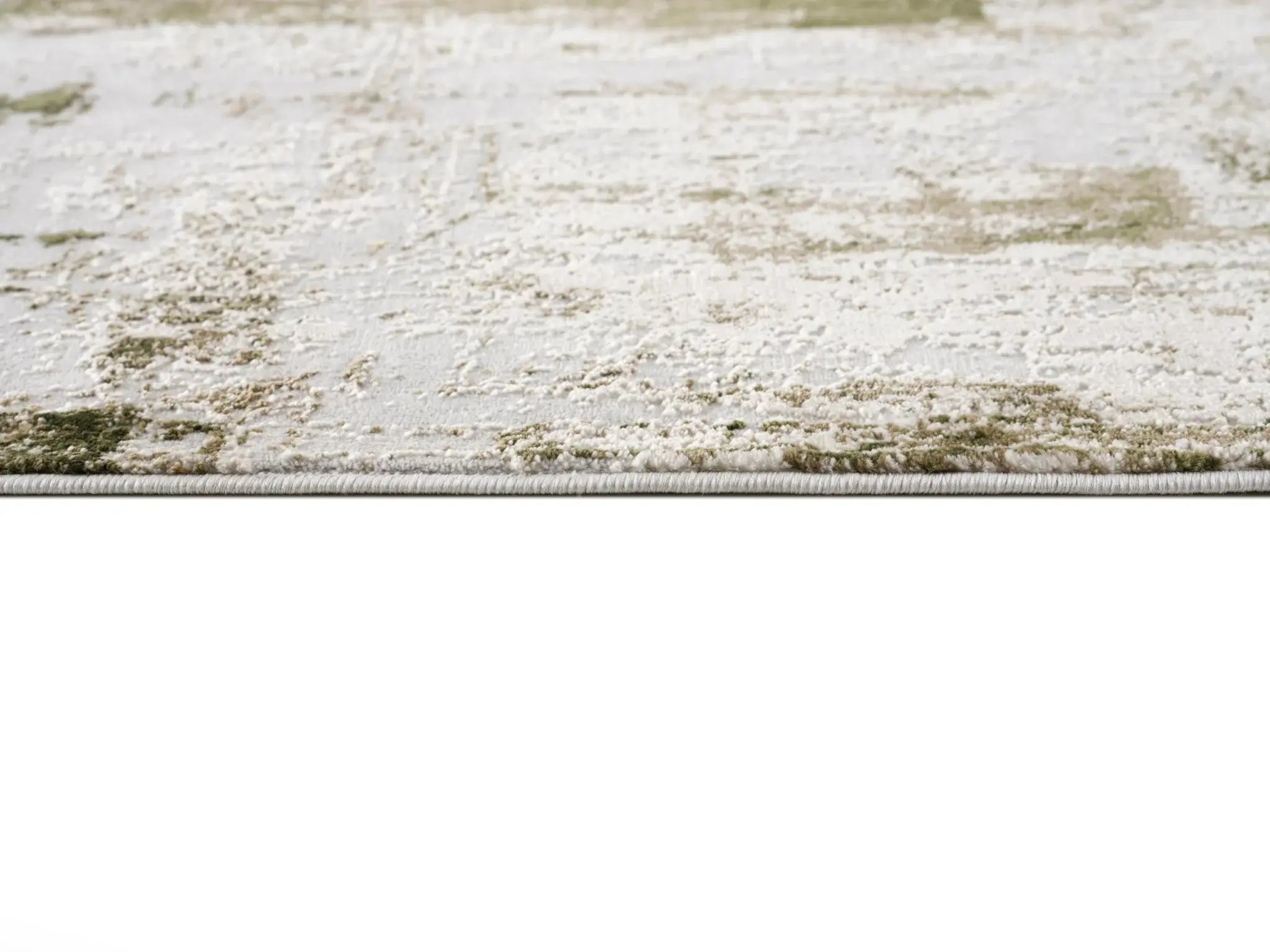 3' X 5' Green Abstract Dhurrie Area Rug - Homeroots - Flyclothing LLC