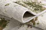 5' X 7' Green Abstract Dhurrie Area Rug - Homeroots - Flyclothing LLC