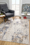 6' X 9' Beige Abstract Printed Area Rug - Homeroots - Flyclothing LLC