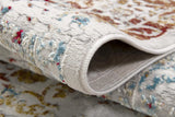4' X 6' Gray And Beige Distressed Ornate Area Rug - Homeroots - Flyclothing LLC