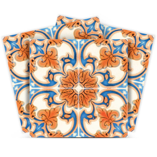 5" X 5" Queen Mosaic Removable  Peel And Stick Tiles - Homeroots