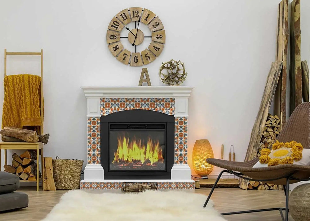 6" X 6" Queen Mosaic Removable  Peel And Stick Tiles - Homeroots