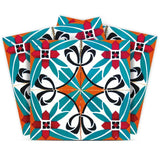 5" X 5" Cali Venice Removable  Peel And Stick Tiles - Homeroots
