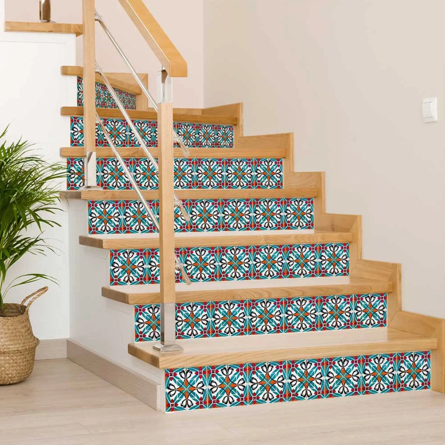 5" X 5" Cali Venice Removable Peel And Stick Tiles - Homeroots - Flyclothing LLC