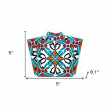 5" X 5" Cali Venice Removable Peel And Stick Tiles - Homeroots - Flyclothing LLC