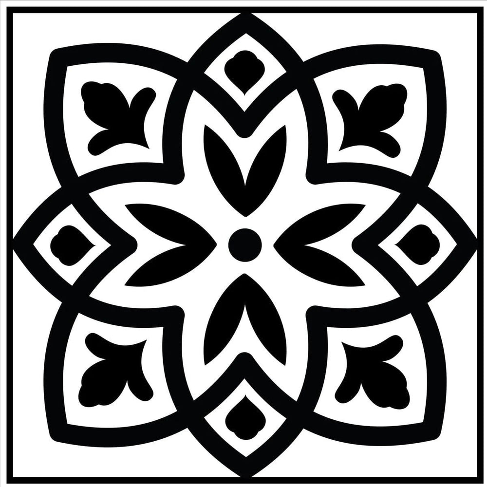 4" X 4" The Night Sky Mosaic Peel And Stick Removable Tiles - Homeroots - Flyclothing LLC