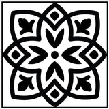 5" X 5" The Night Sky Mosaic Peel And Stick Removable Tiles - Homeroots