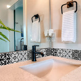 6" X 6" The Night Sky Mosaic Peel And Stick Removable Tiles - Homeroots - Flyclothing LLC