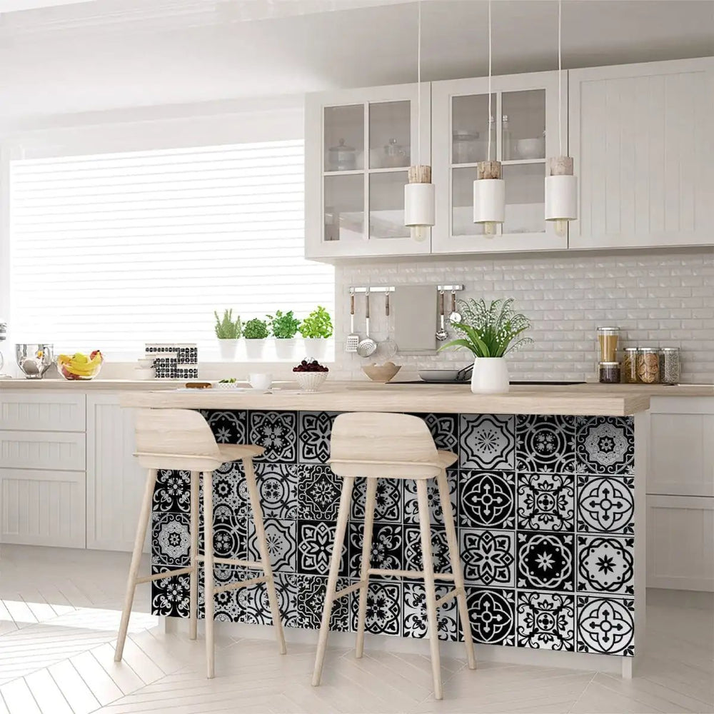 8" X 8" The Night Sky Mosaic Peel And Stick Removable Tiles - Homeroots - Flyclothing LLC