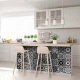 8" X 8" The Night Sky Mosaic Peel And Stick Removable Tiles - Homeroots - Flyclothing LLC