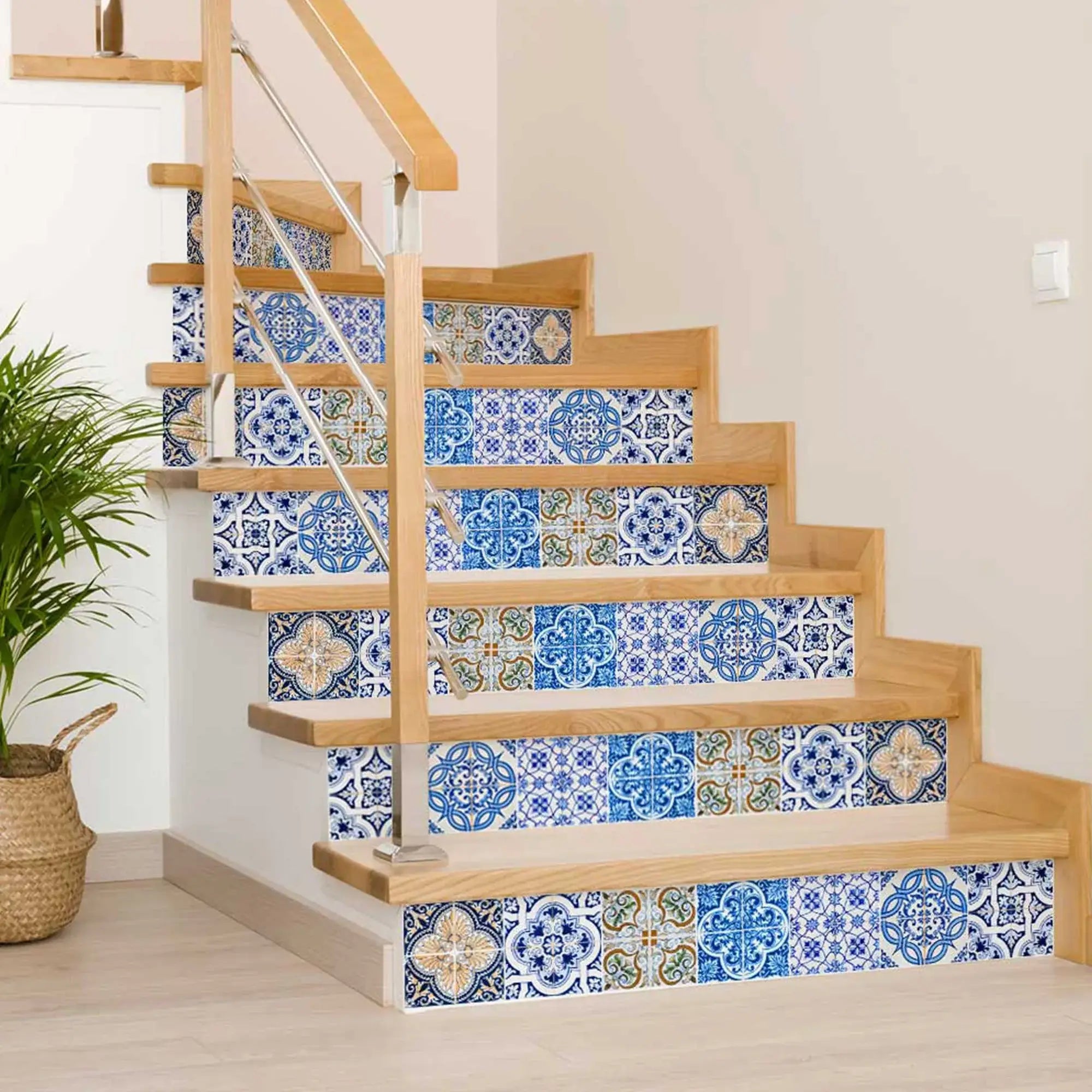 4" X 4" Dianna Mutli Mosaic Peel And Stick Tiles - Homeroots - Flyclothing LLC