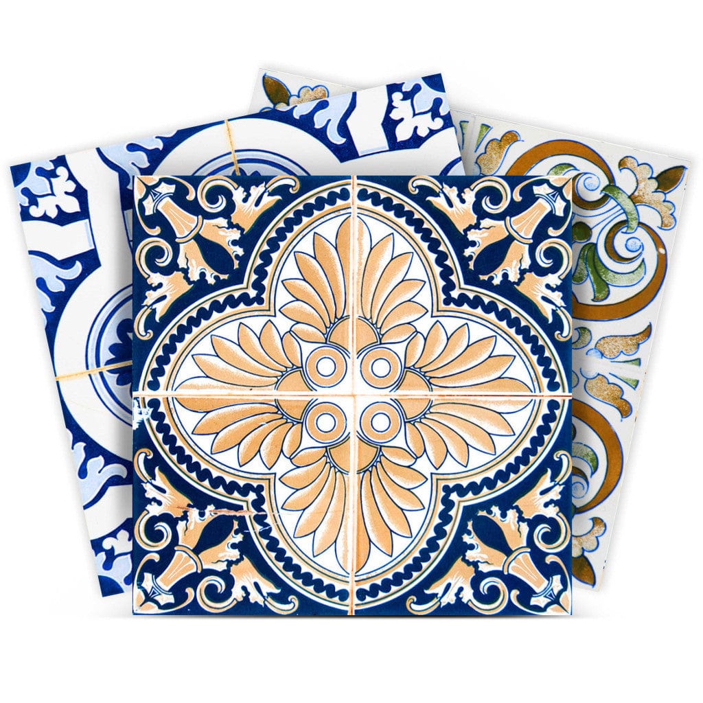 5" X 5" Dianna Mutli Mosaic Peel And Stick Tiles - Homeroots