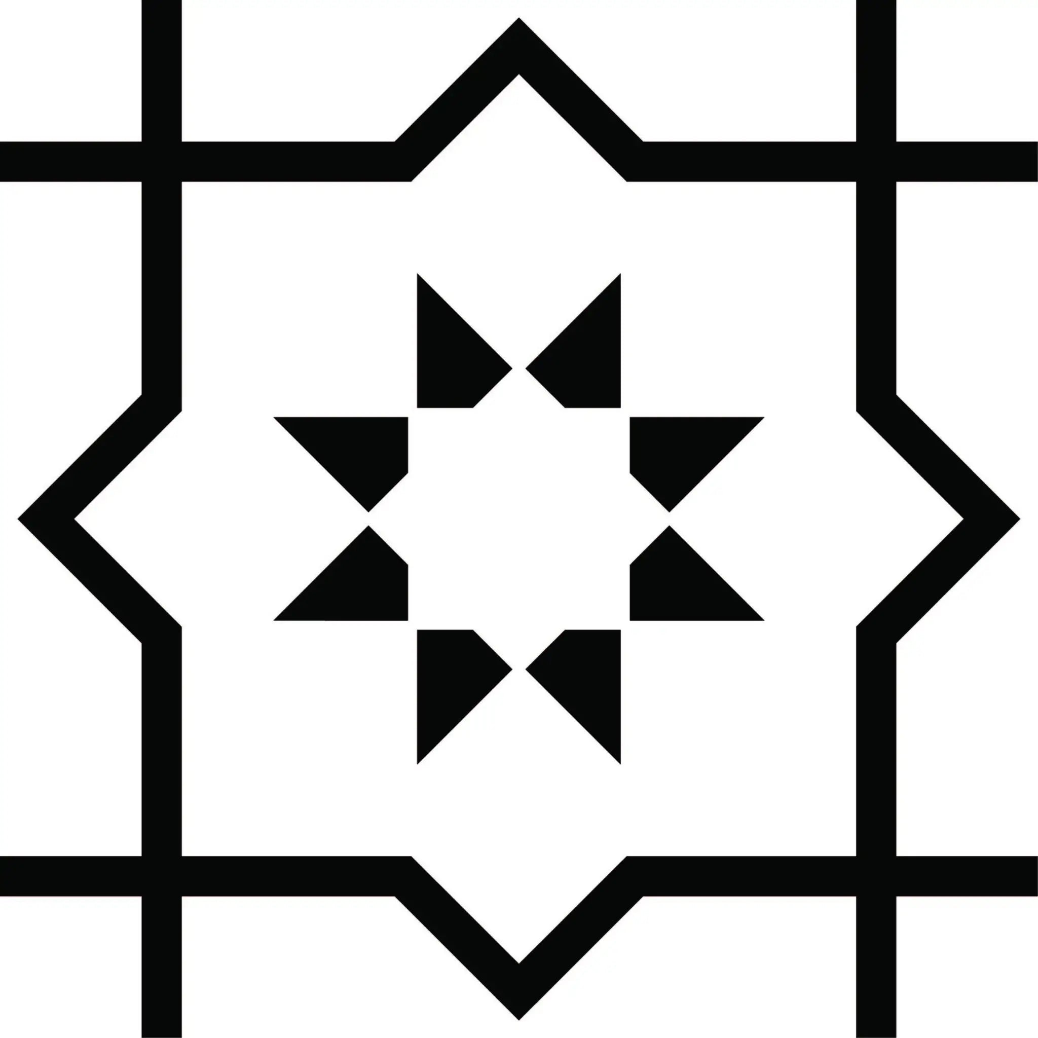 7" X 7" White And Black Sun Peel And Stick Removable Tiles - Homeroots - Flyclothing LLC