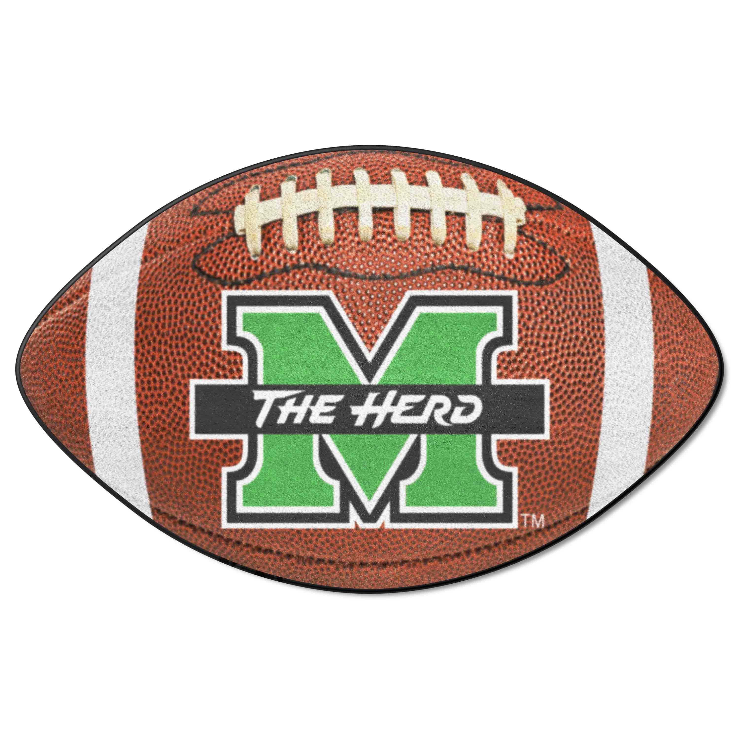 Marshall Thundering Herd Football Rug - 20.5in. x 32.5in. - Marshall