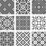 7" X 7" Gray And White Mosaic Peel And Stick Removable Tiles - Homeroots - Flyclothing LLC