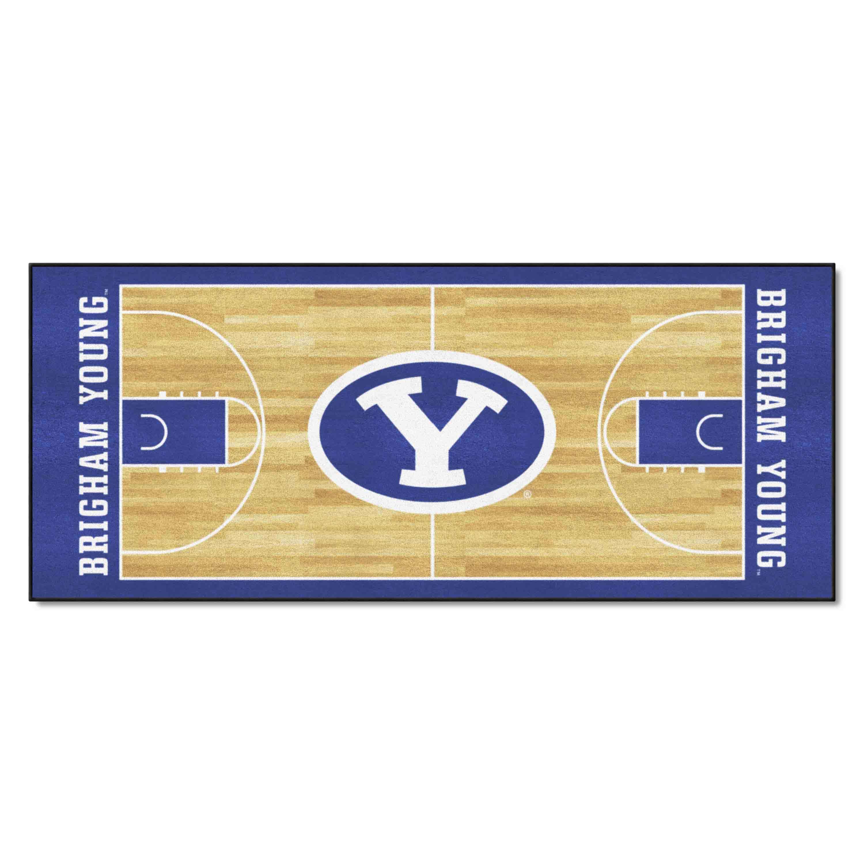 BYU Cougars Court Runner Rug - 30in. x 72in. - BYU