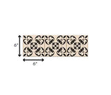 6" X 6" Mini Orchid Peel And Stick Removable Tiles - Homeroots - Flyclothing LLC