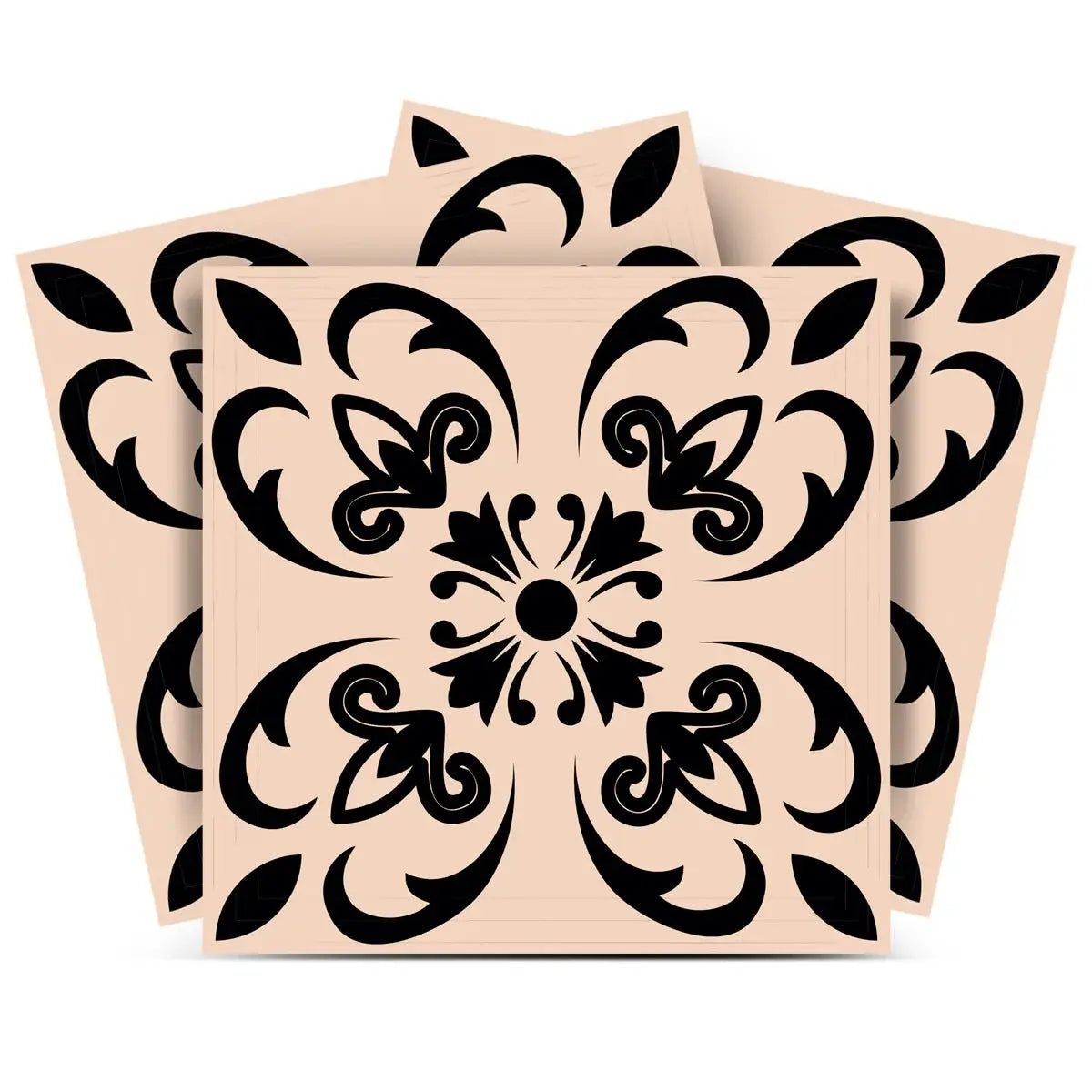 6" X 6" Mini Orchid Peel And Stick Removable Tiles - Homeroots - Flyclothing LLC