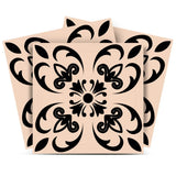 6" X 6" Mini Orchid Peel And Stick Removable Tiles - Homeroots - Flyclothing LLC