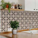 6" X 6" Mini Orchid Peel And Stick Removable Tiles - Homeroots