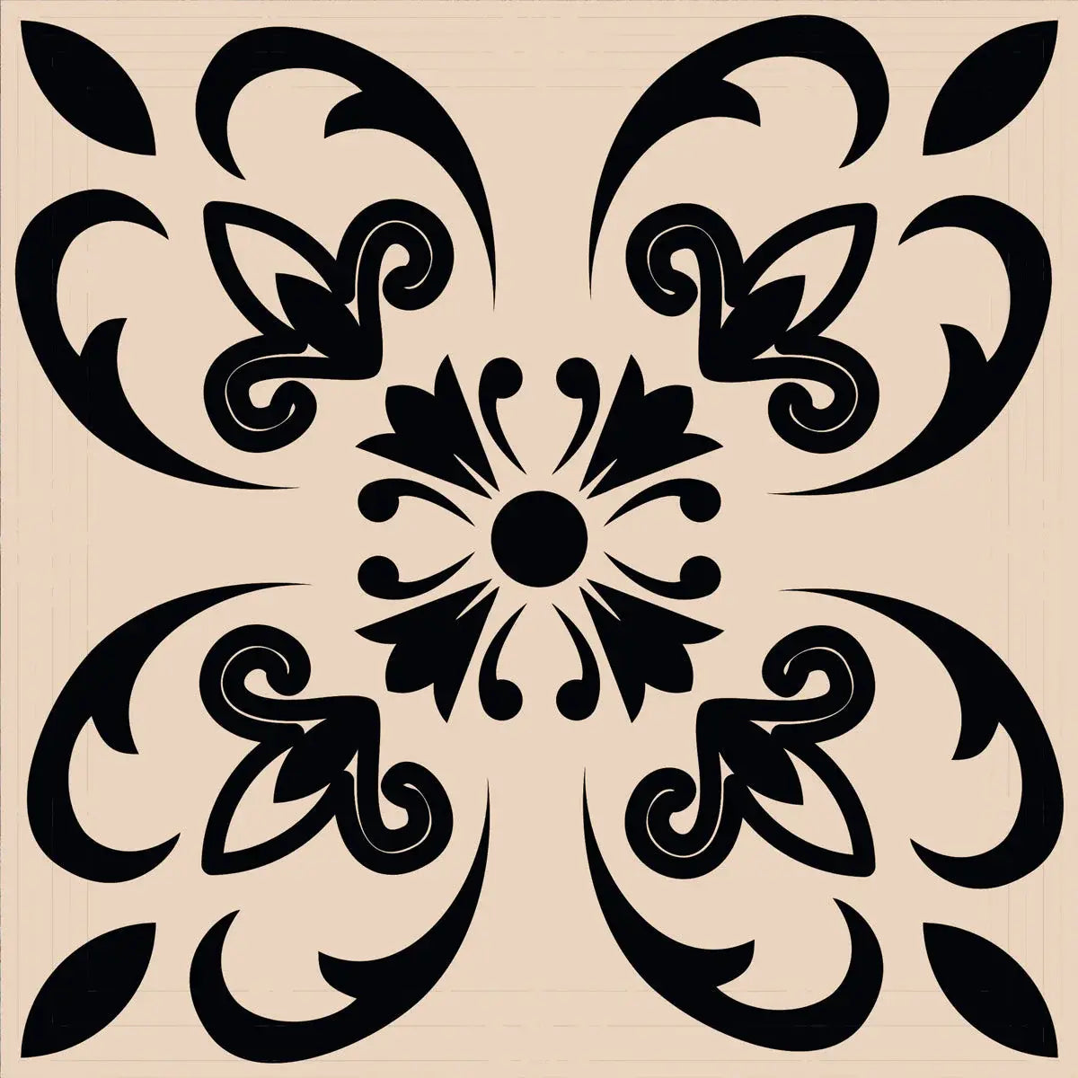 6" X 6" Mini Orchid Peel And Stick Removable Tiles - Homeroots - Flyclothing LLC