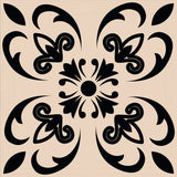 6" X 6" Mini Orchid Peel And Stick Removable Tiles - Homeroots - Flyclothing LLC