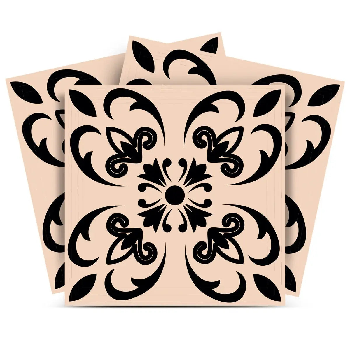 6" X 6" Mini Orchid Peel And Stick Removable Tiles - Homeroots - Flyclothing LLC