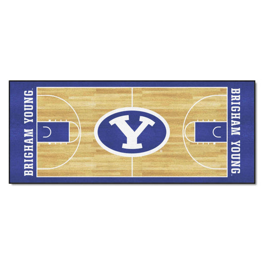 BYU Cougars Court Runner Rug - 30in. x 72in. - BYU