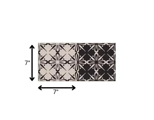 7" X 7" The Clover Peel And Stick Removable Tiles - Homeroots - Flyclothing LLC