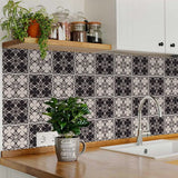 7" X 7" The Clover Peel And Stick Removable Tiles - Homeroots