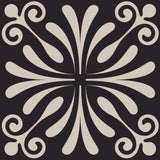 5" X 5" Cinnamon Swirl Peel And Stick Removable Tiles - Homeroots