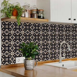 6" X 6" Black Sheep Peel And Stick Removable Tiles - Homeroots - Flyclothing LLC