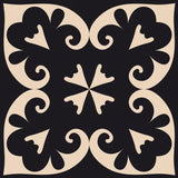 4" X 4" The Sheep Peel And Stick Removable Tiles - Homeroots