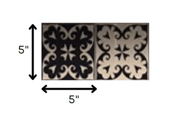 5" X 5" The Sheep Peel And Stick Removable Tiles - Homeroots