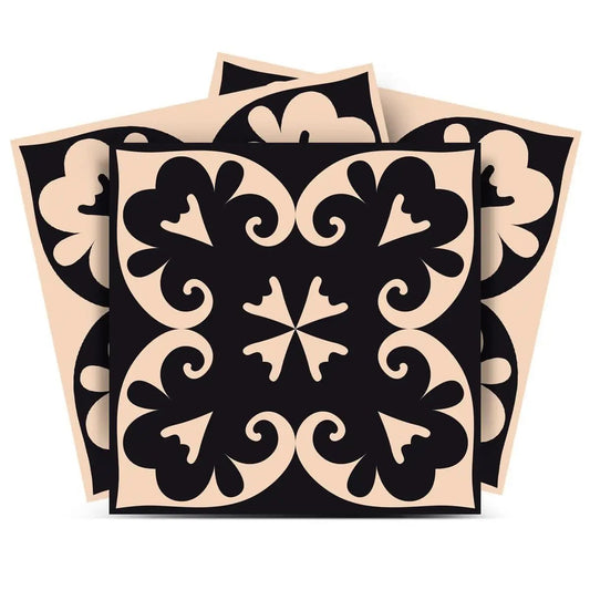 7" X 7" The Sheep Peel And Stick Removable Tiles - Homeroots