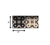 8" X 8" The Sheep Peel And Stick Removable Tiles - Homeroots - Flyclothing LLC