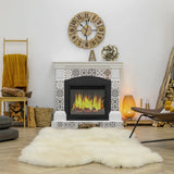 4" X 4" Charcoal And White Mosaic Peel And Stick Removable Tiles - Homeroots - Flyclothing LLC