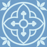 5" X 5" Ocean Blue Mosaic Peel And Stick Removable Tiles - Homeroots - Flyclothing LLC