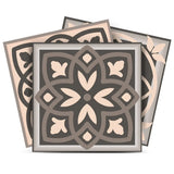 6" X 6" Espresso Brown Mosaic Peel And Stick Removable Tiles - Homeroots - Flyclothing LLC